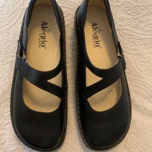 Alegria Black Shoes